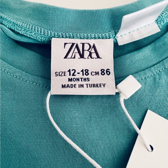 Zara The Summer Paradise Tee Size 12-18 Months NWT - Picture 6 of 9